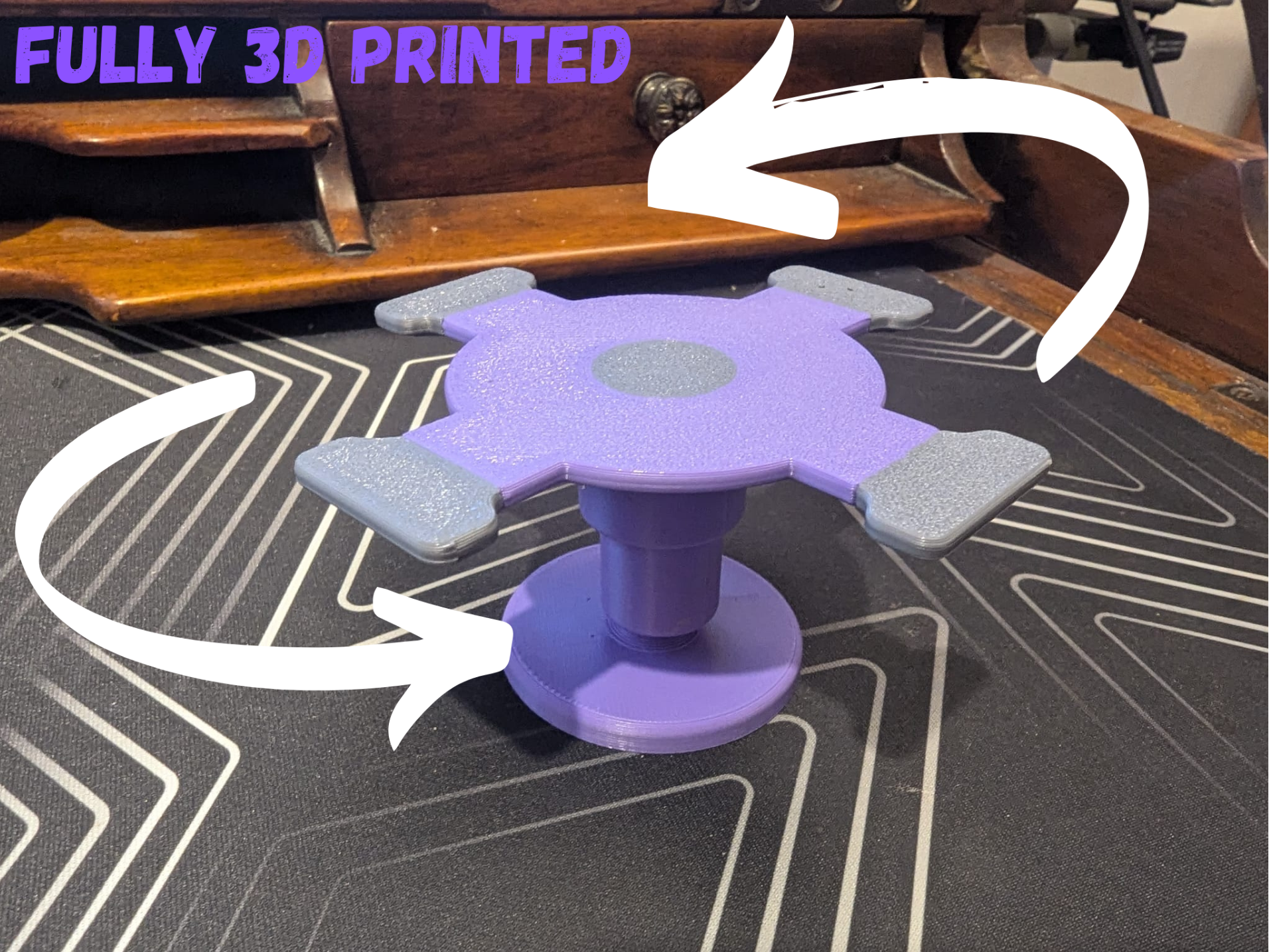 Stardew Valley Iridium Sprinkler- Desk Spinner