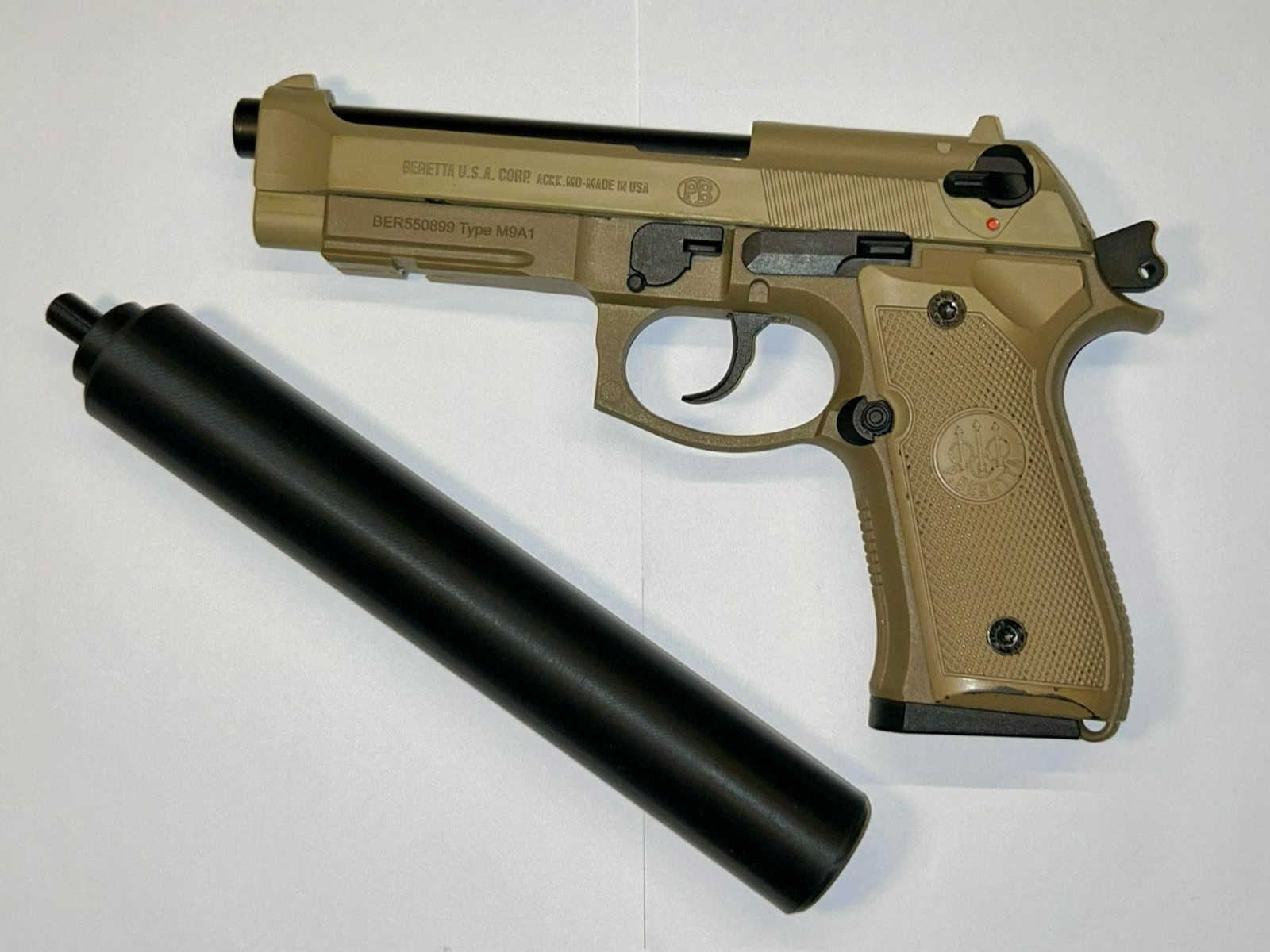 Hanke M9A1 Beretta Suppressor