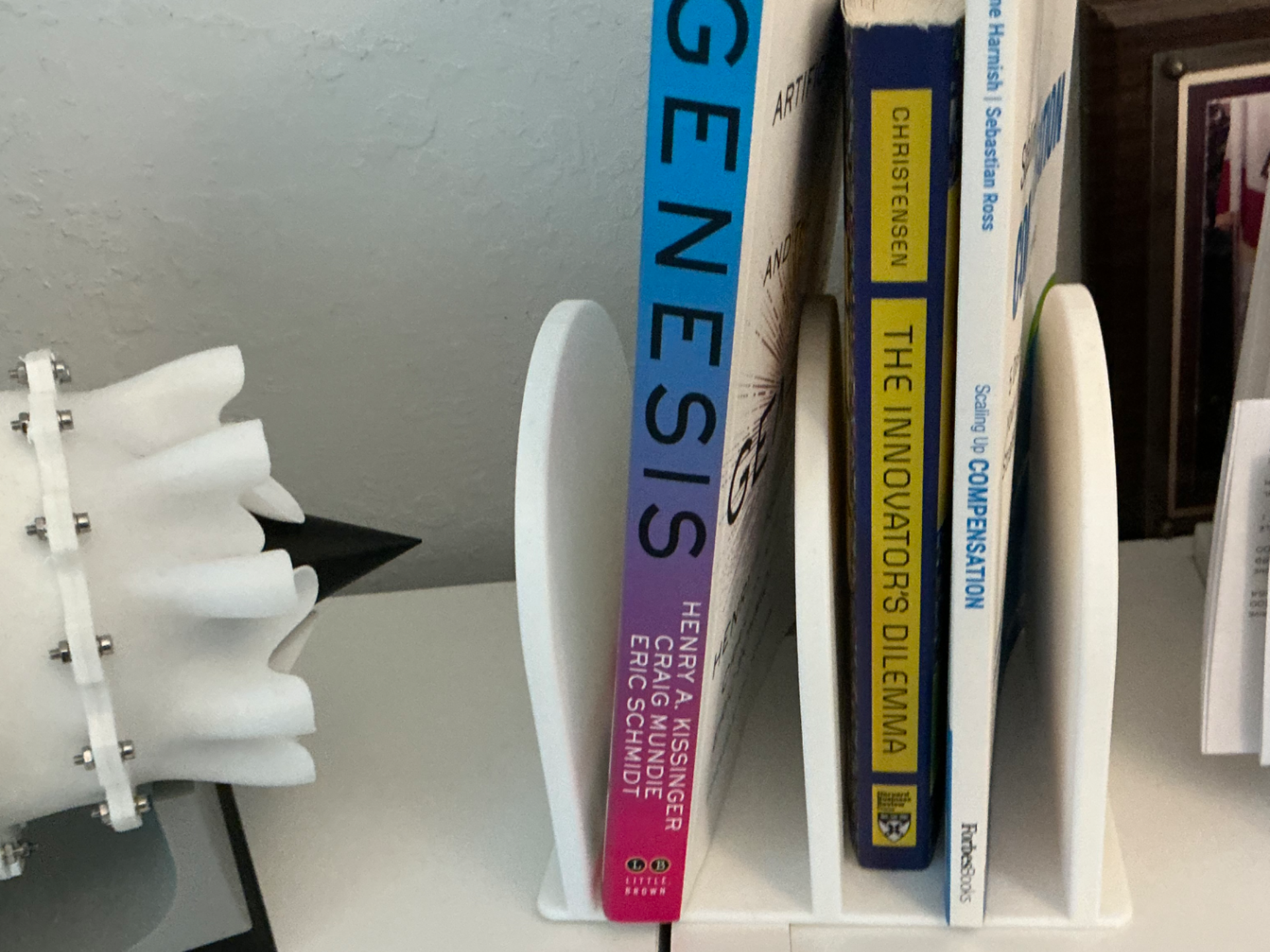 Modern Bookshelf or Device Stand