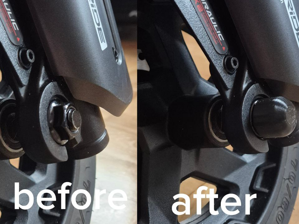 Thread/Nut protector for ninebot max g3