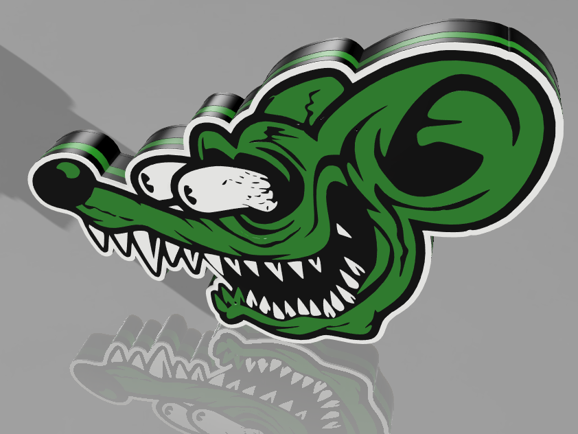 RAT FINK LED LIGHTBOX – Wild Style for Your Space!