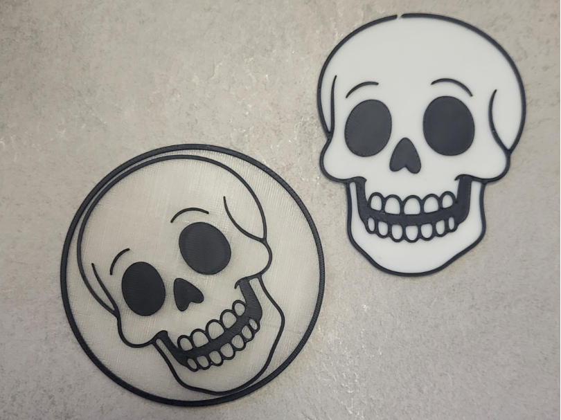 Halloween Totenkopf Deko