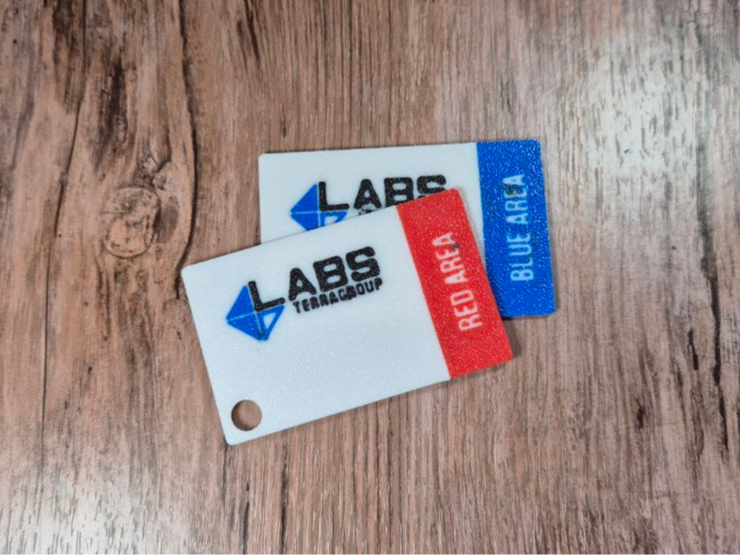 TerraGroup Labs keycard (BLUE)