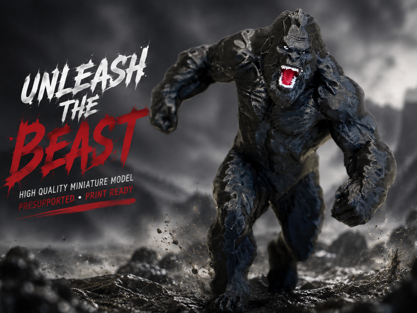 Enraged King Kong