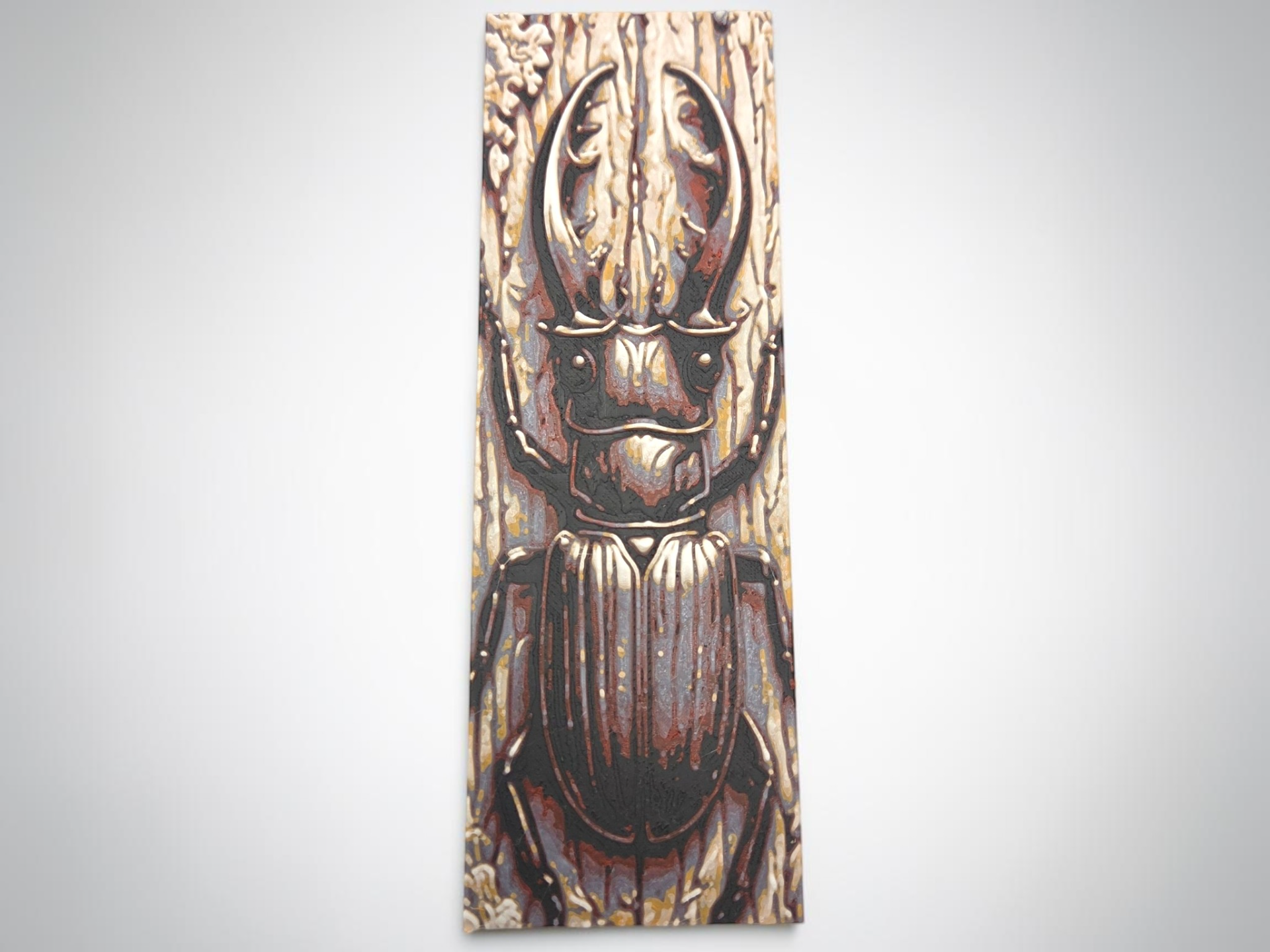 Beetle 50mm by 150mm Bookmark