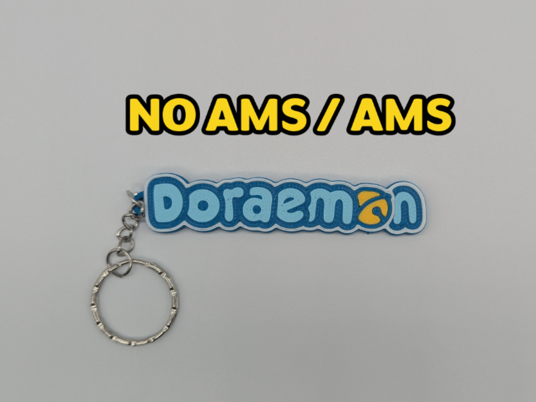 Doraemon keychain (NO AMS/AMS)