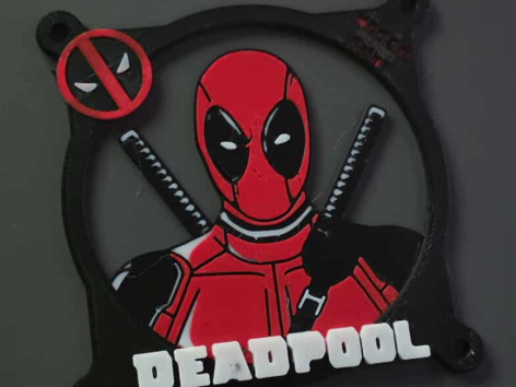 Deadpool 120mm Fan Grille