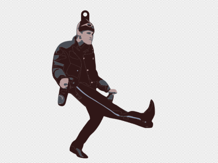 Gopnik keychain