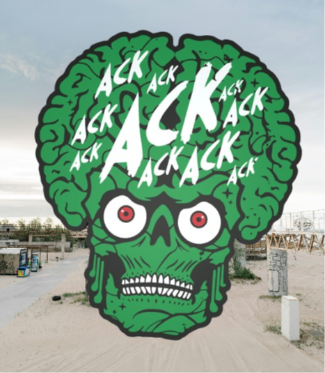 Mars Attacks Wallart / Sign