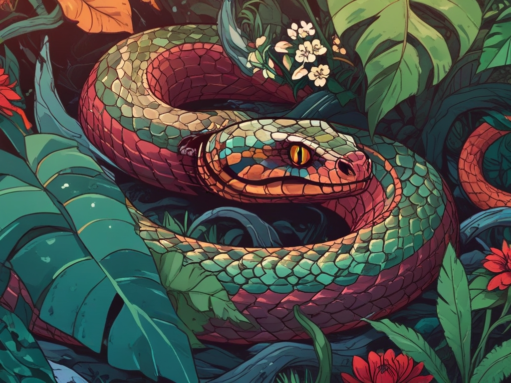 Snake Portrait