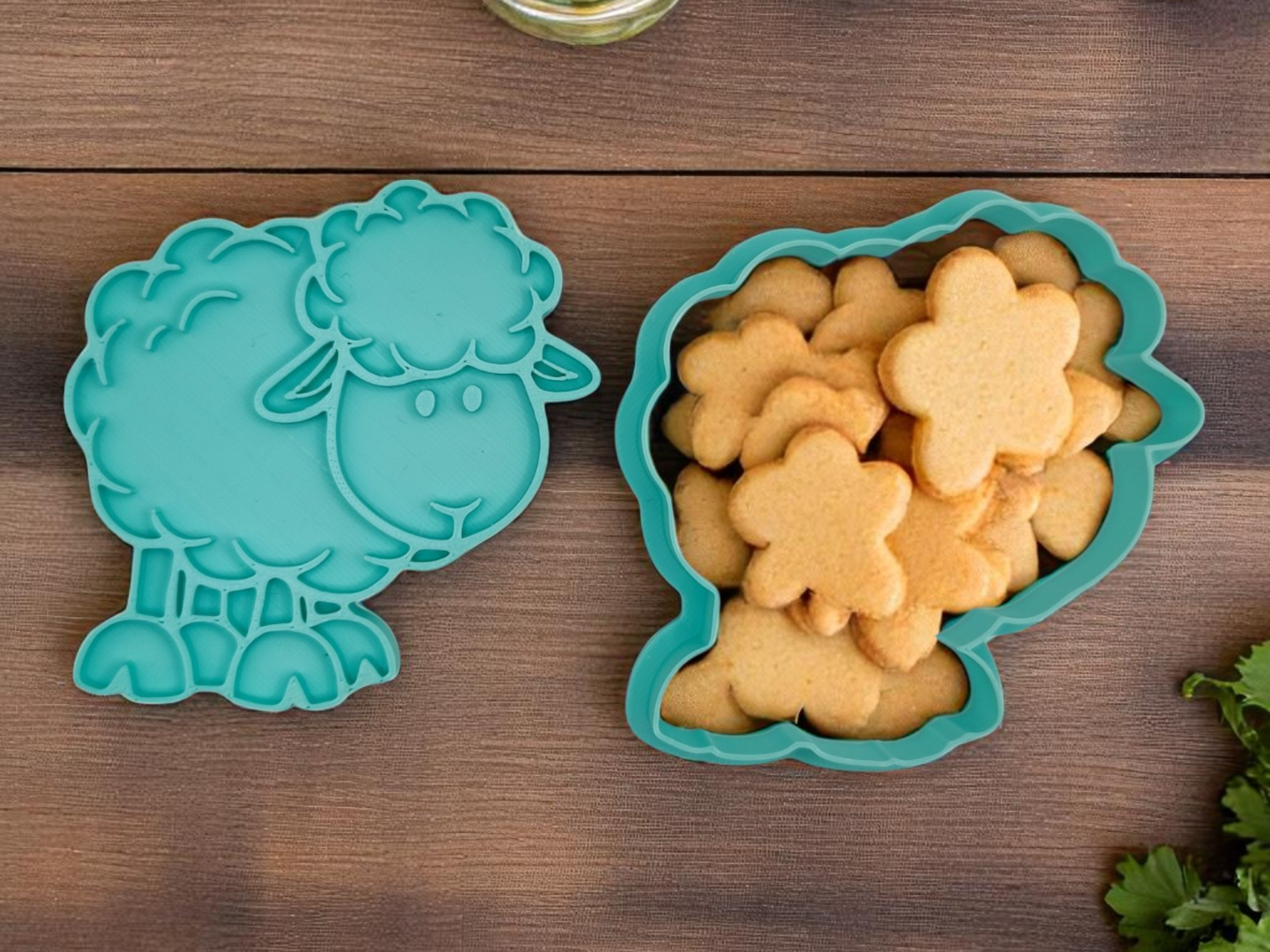 SHeep cookie cutter