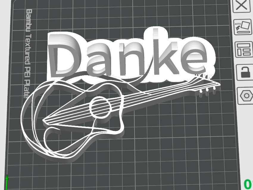 Gitarre Danke