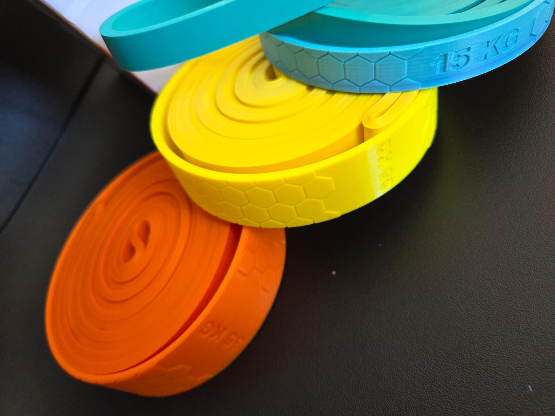 Elastic fitness storage