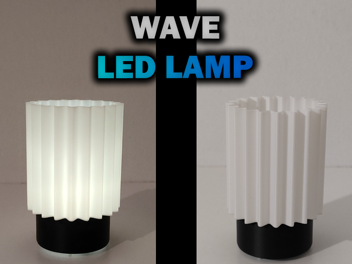 Wave Led Lamp
