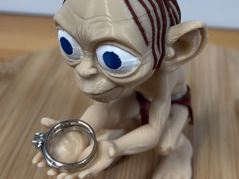 Gollum Ringer Holder from Lord of the Rings