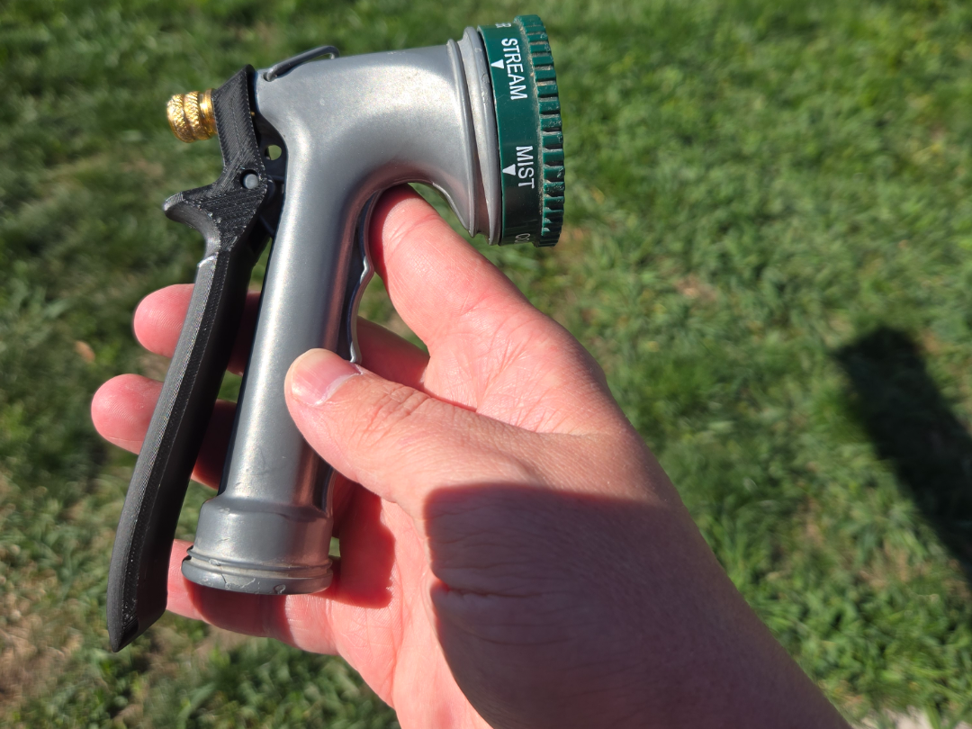 Nozzle Trigger for garden hoses