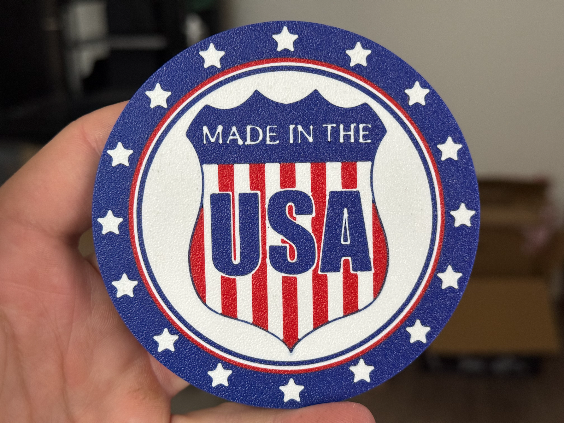 Made In USA coaster
