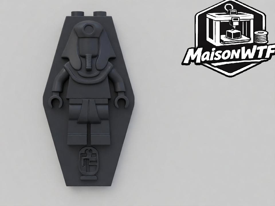 Sarcophagus Coffin Lid – Part 30164 STL