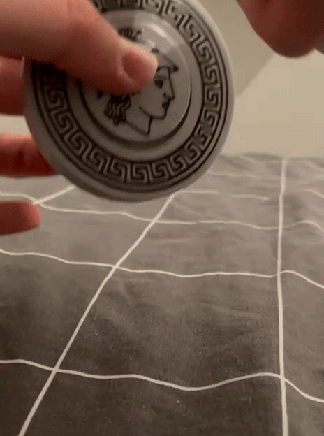 Athenian Owl Coin – Greek Mythology Fidget Spinner