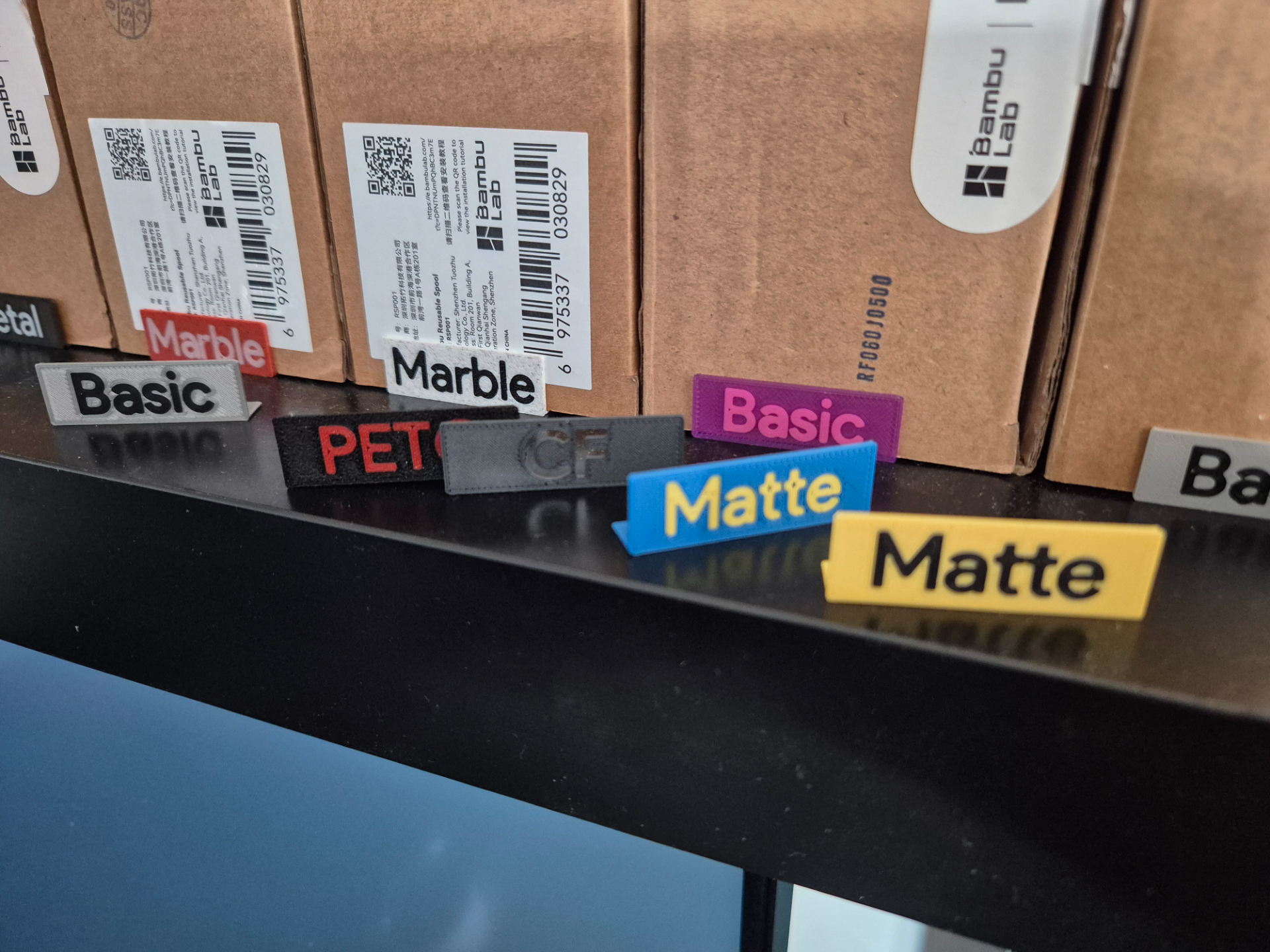 The "What's in the Box?" Filament Plates