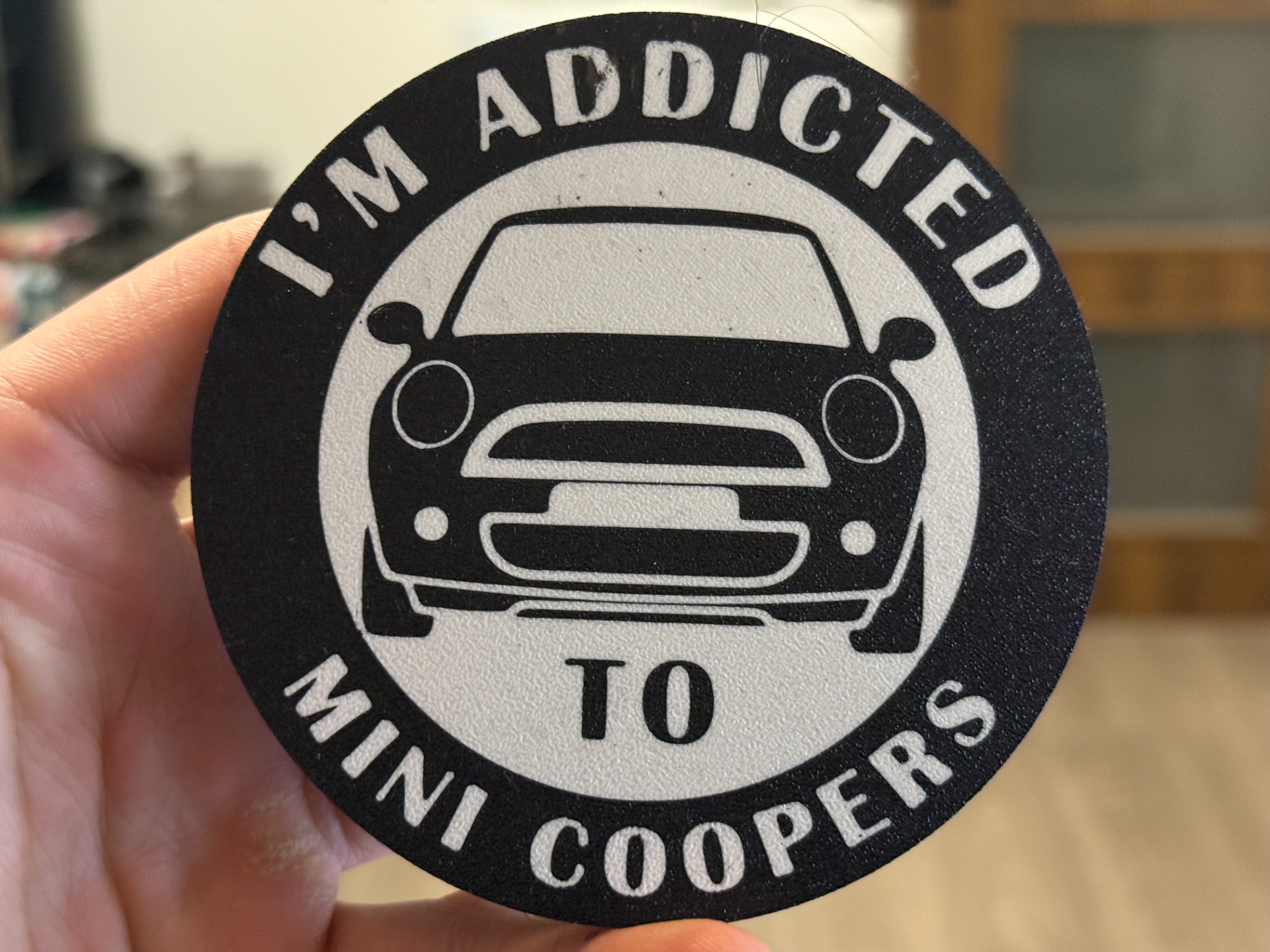 Mini Coopers coaster