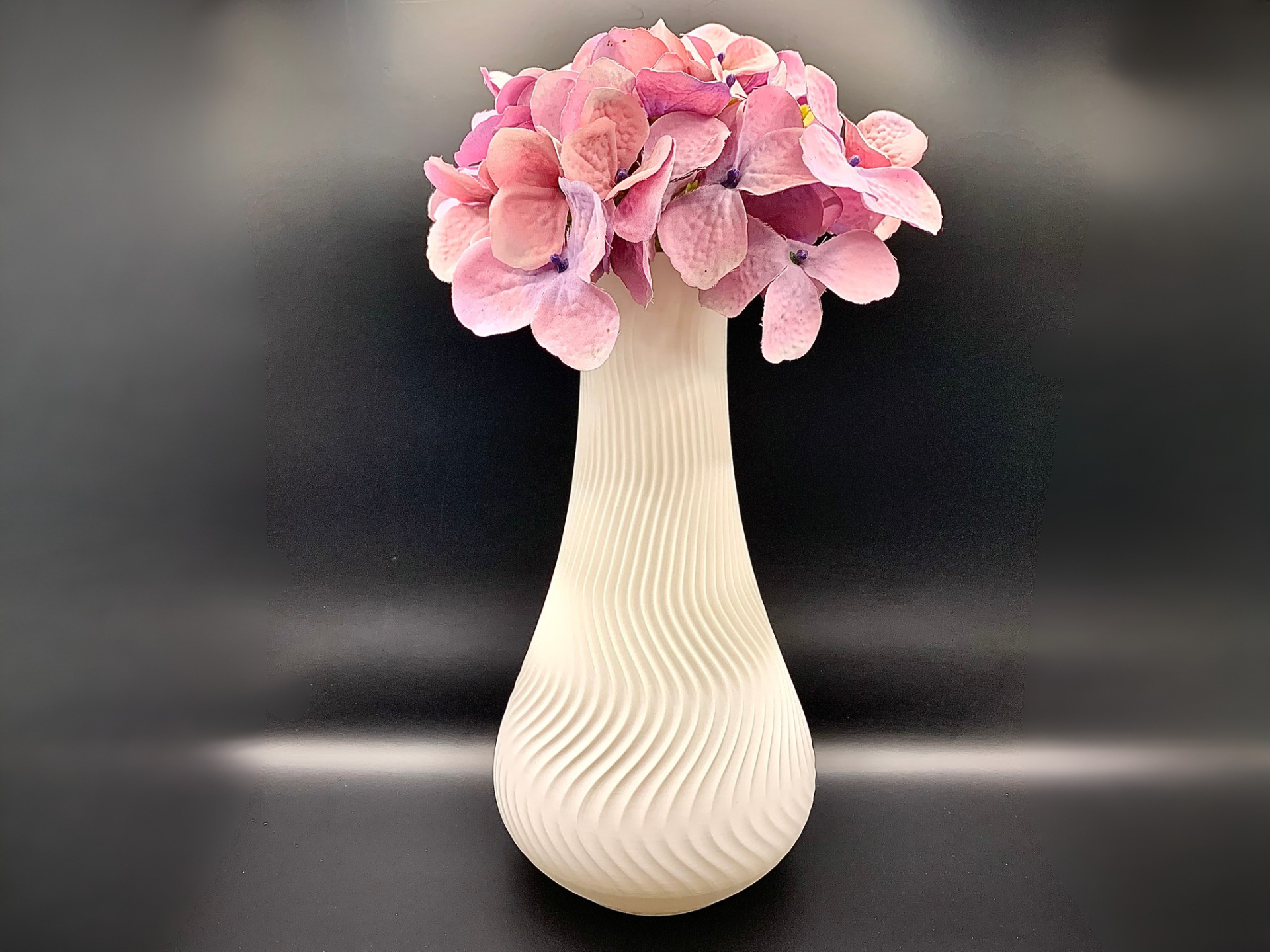 Sleek Flowing Vase