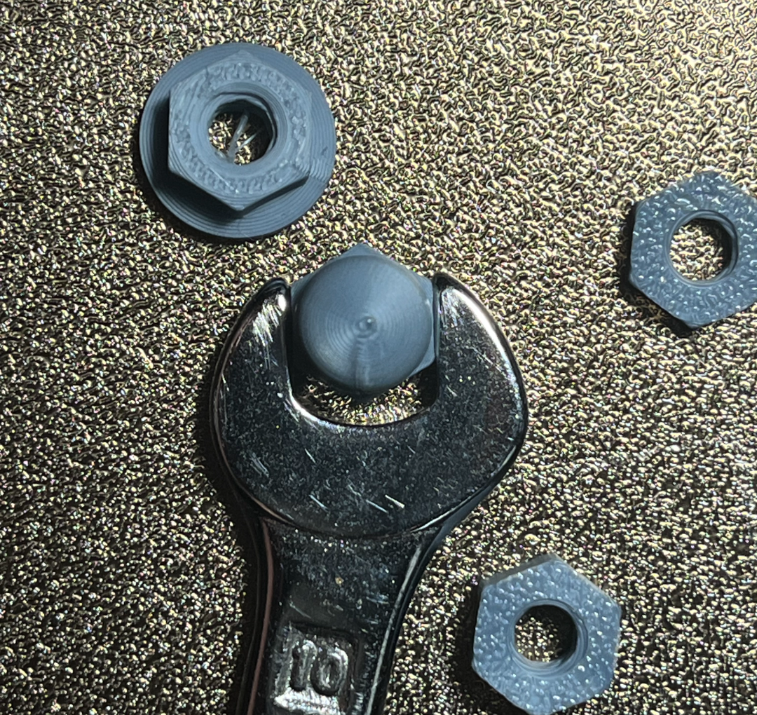 M6 nuts (metric) ISO standard thread