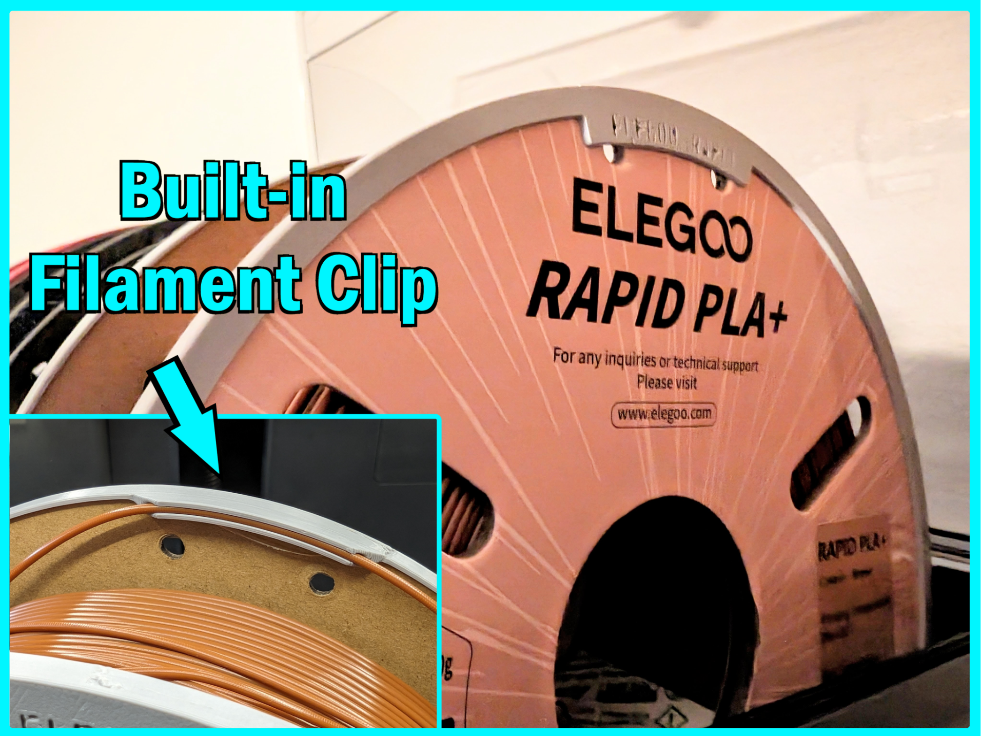 Elegoo Rapid AMS Cardboard Spool Adapter 198-200mm