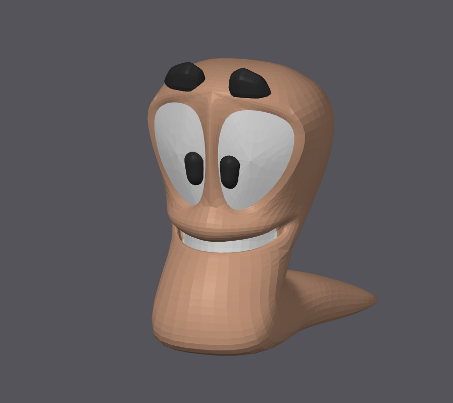 Worm from Worms 3D