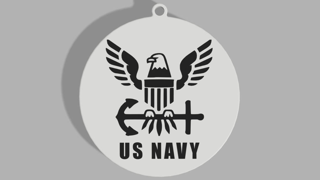United States Navy - Christmas Ornament