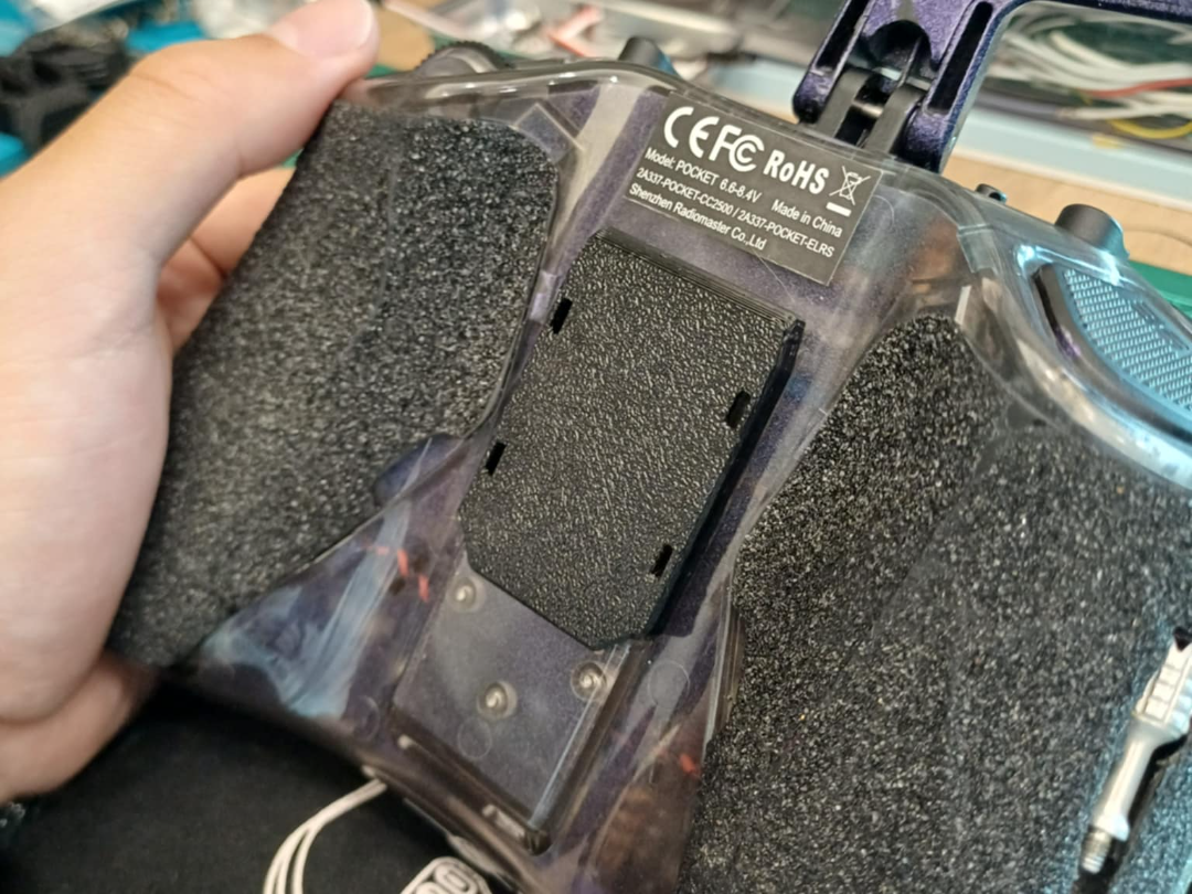 Radiomaster Pocket external module mount cover