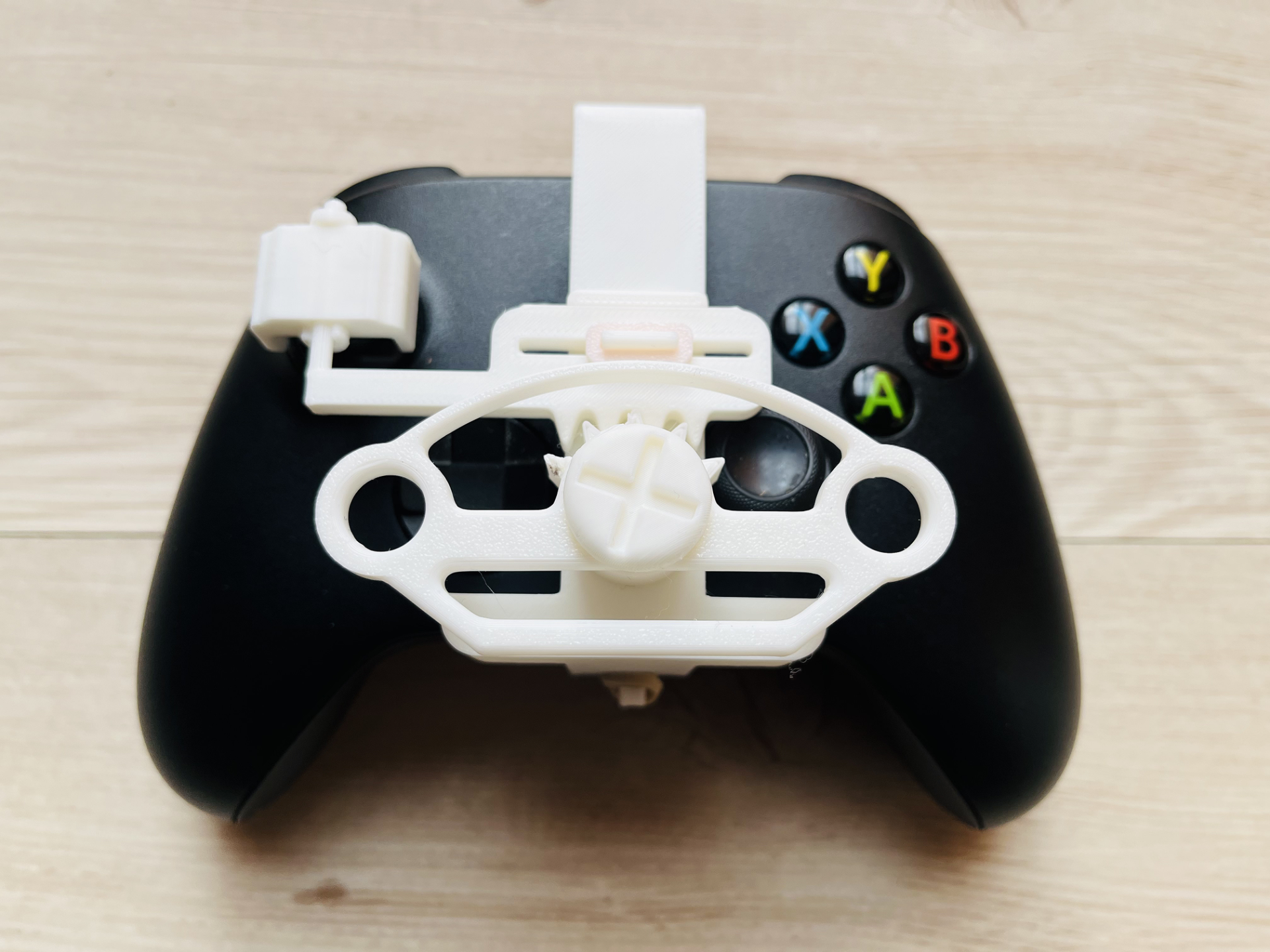 Xbox controller with steering wheel (Series S / X)