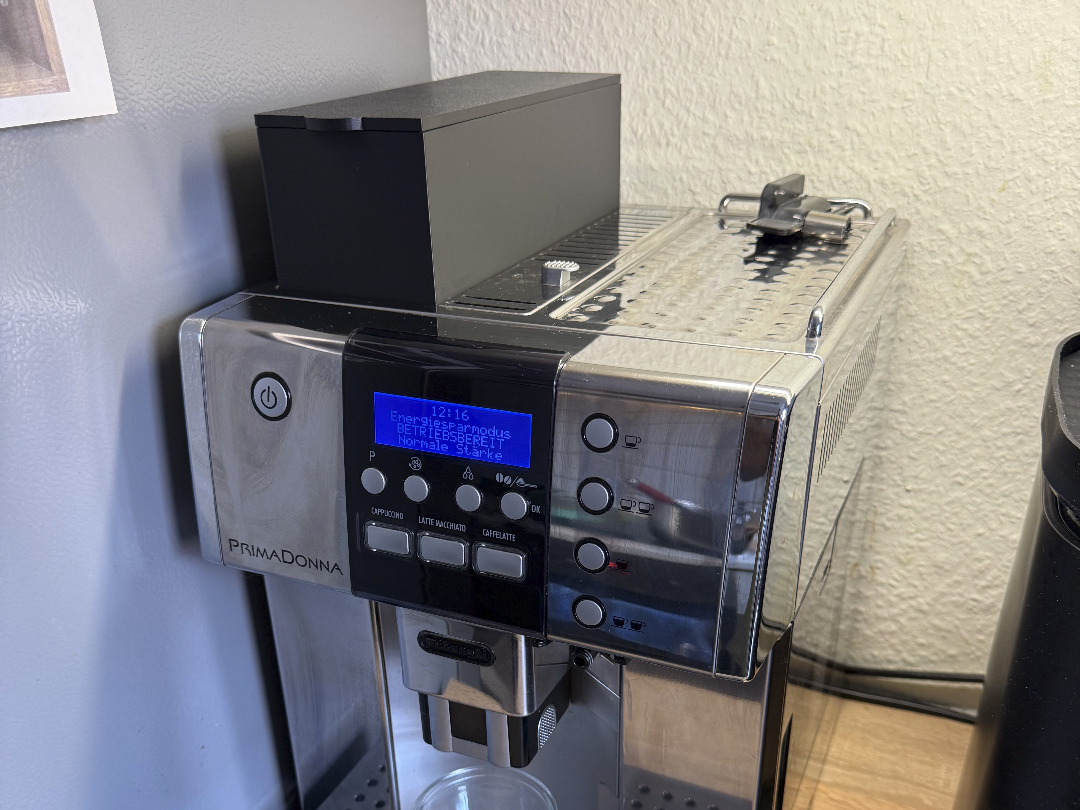 Bohnenfacherweiterung DeLonghi PrimaDonna 66XY
