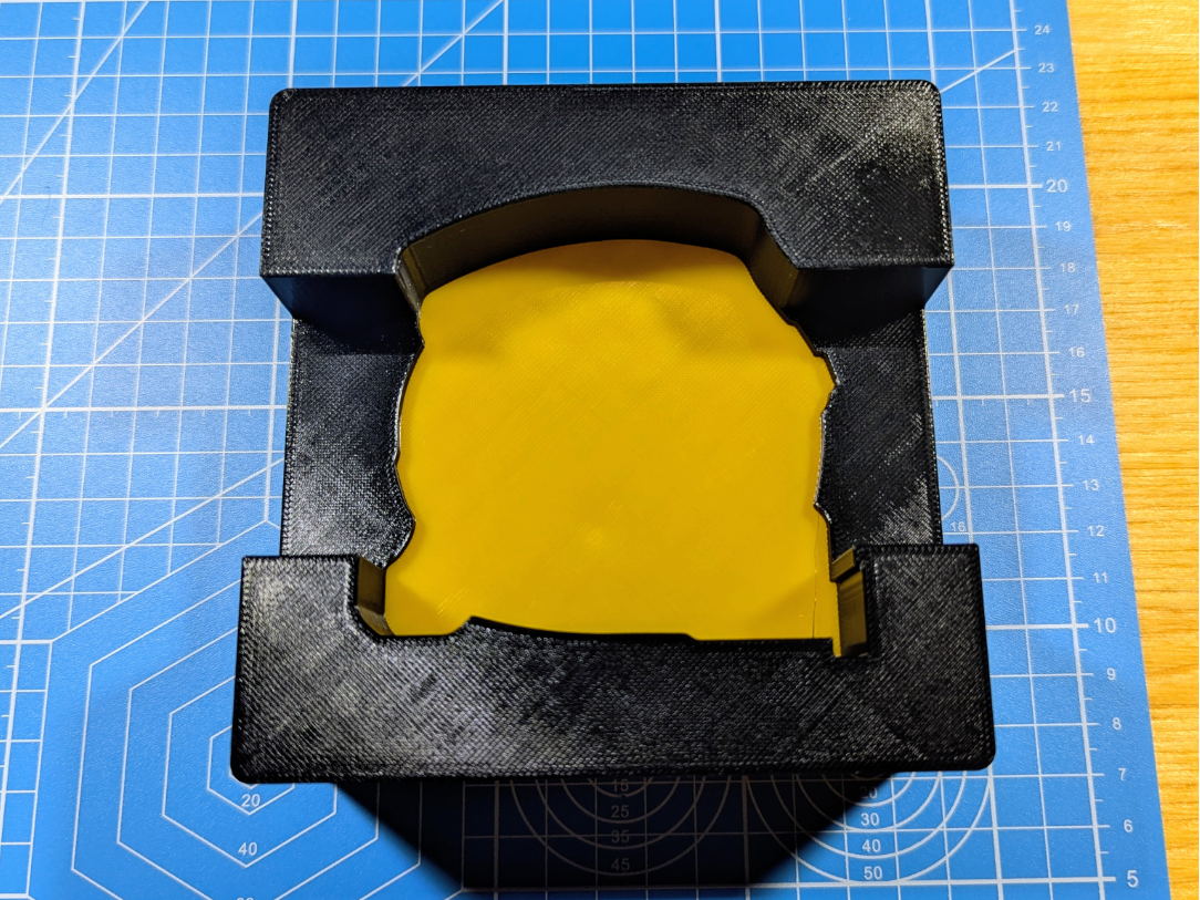 Gridfinity Holder for Milwaukee 25 ft Tape Measure