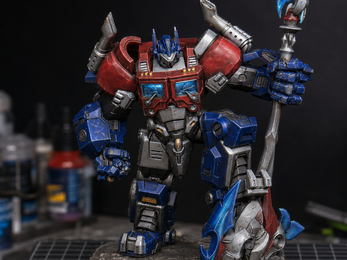 Overwatch Reinhardt OptimusPrime Mythic Weapon