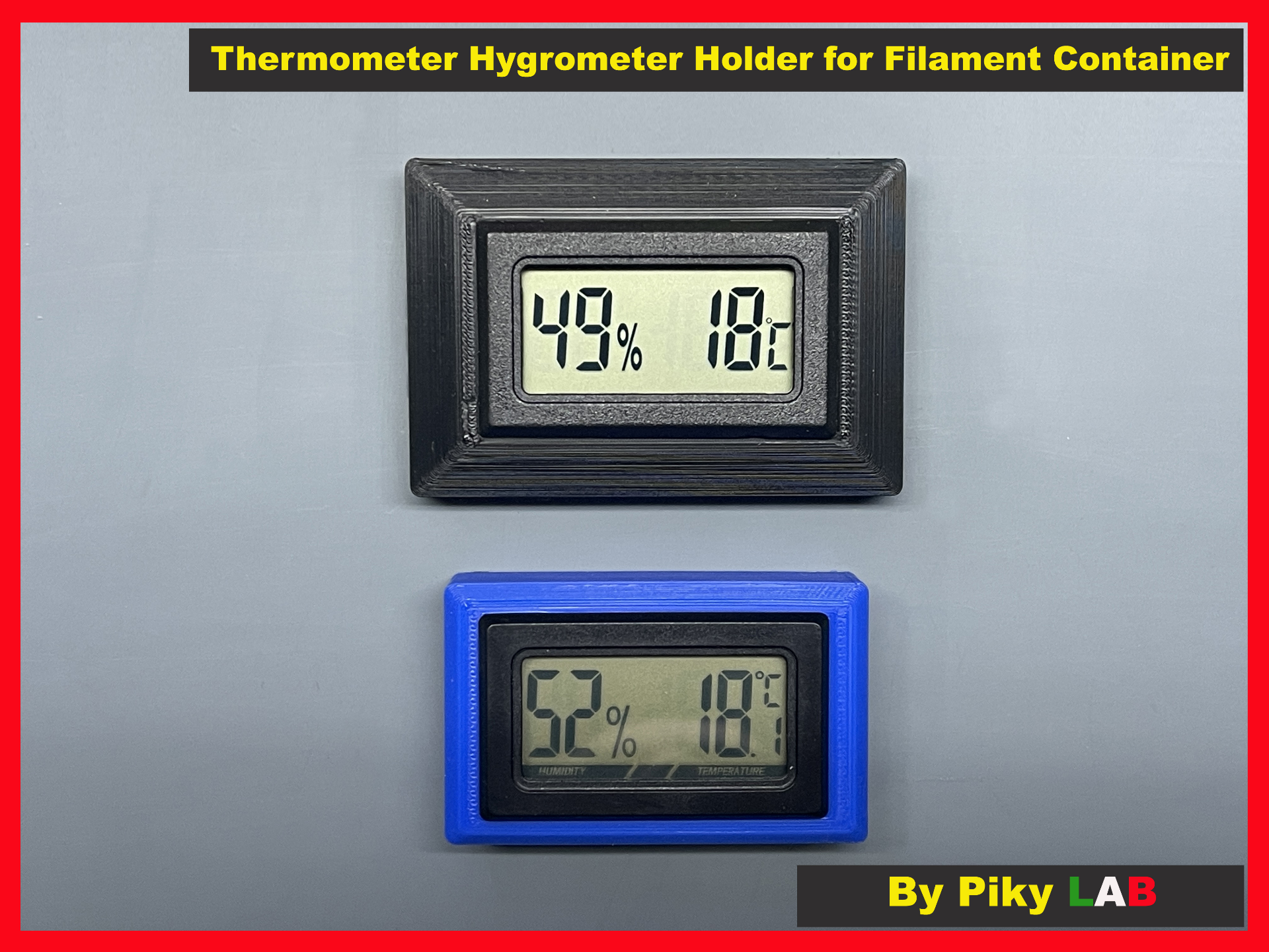 Filament Hygrometer Holder