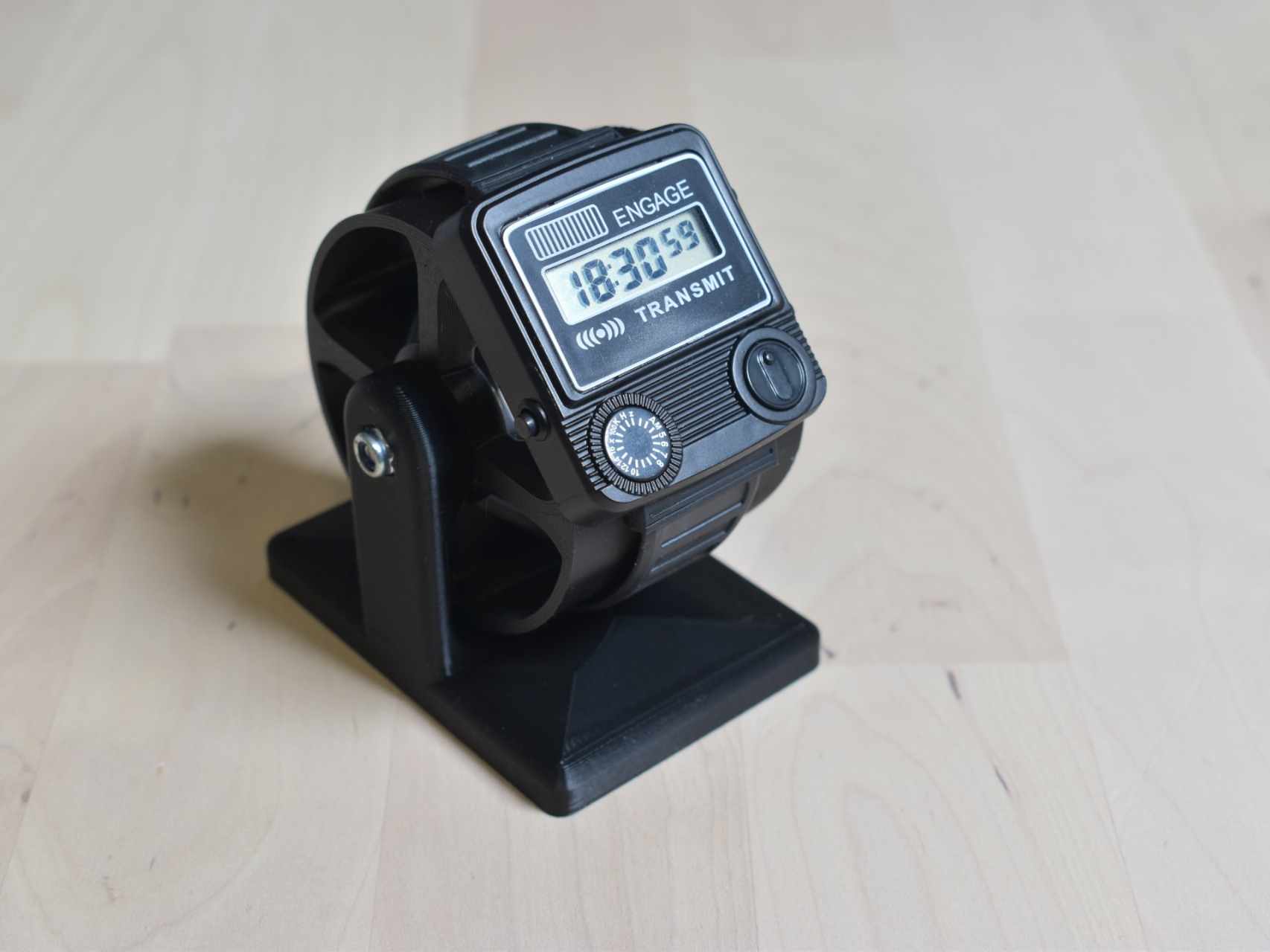 KITT Watch ComLink Stand - Easy Print_No Supports
