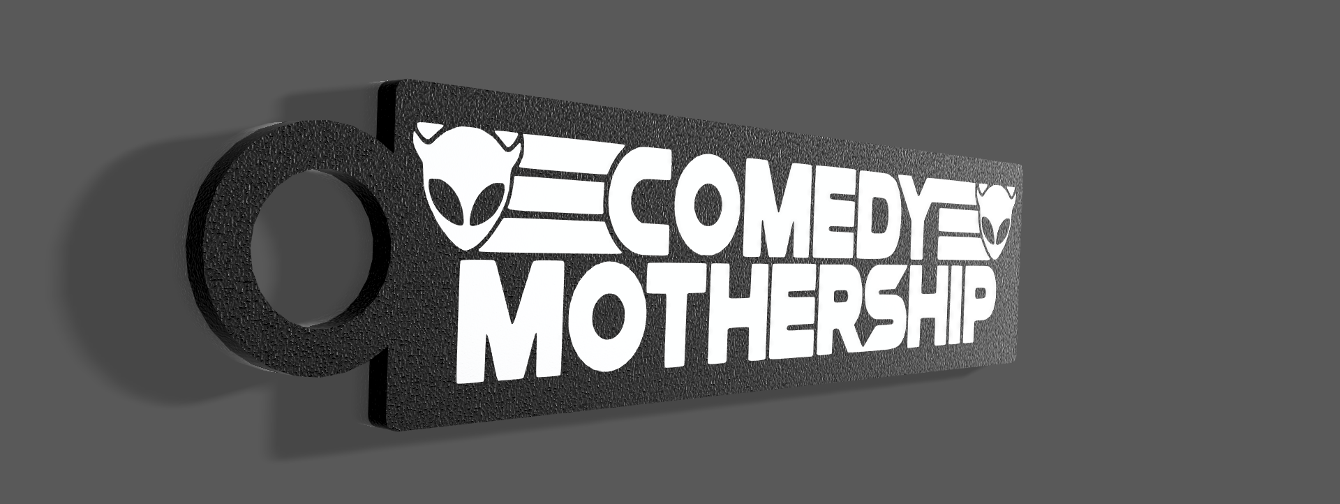 Comedy Mothership Keychain