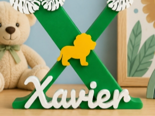 LETREIRO XAVIER- TEMA SELVA