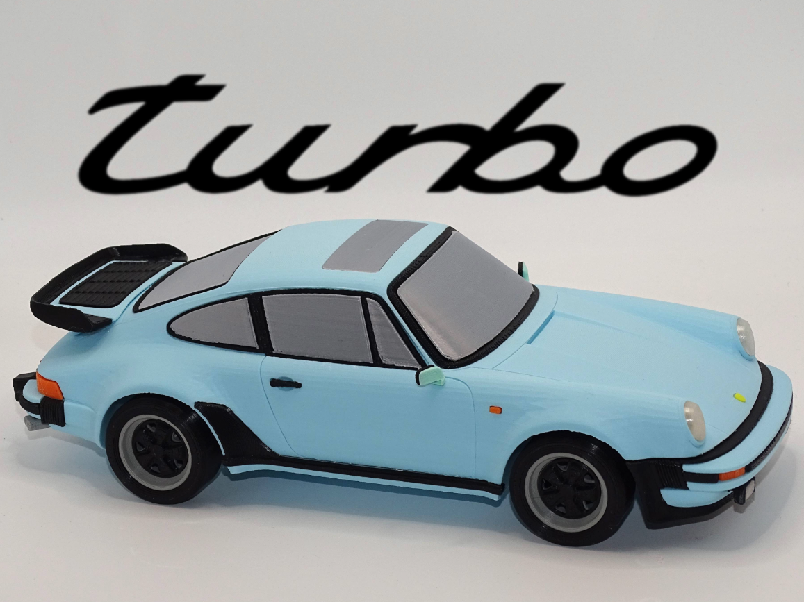 Porsche 911 turbo 3.3 (930) Scale 1:19