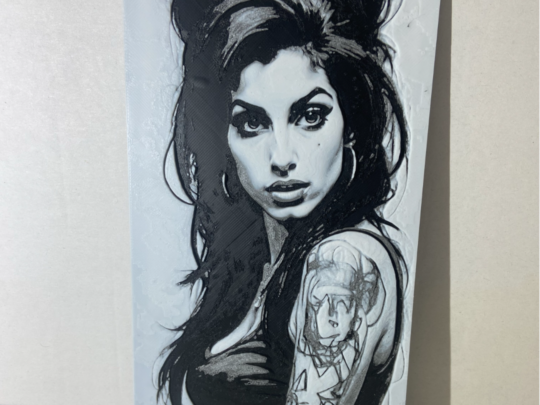Quadro hueforge Amy Winehouse
