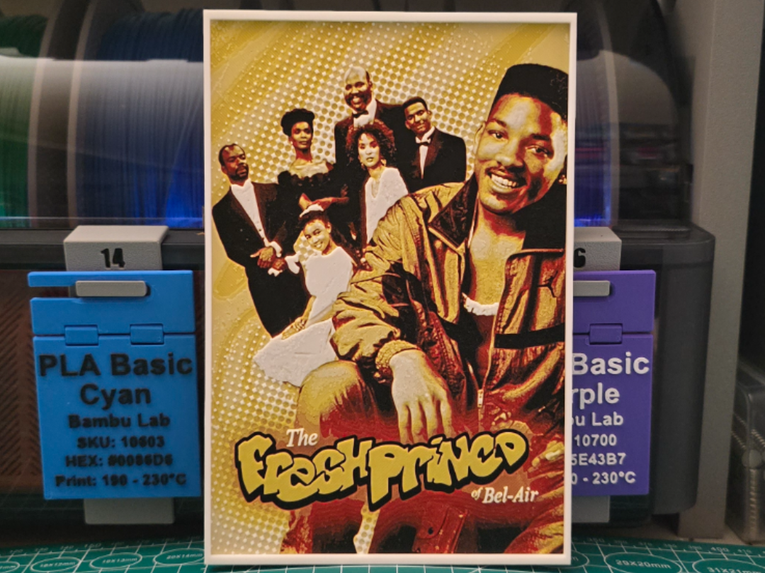 The Fresh Prince of Bel-Air Poster - Hueforge Art