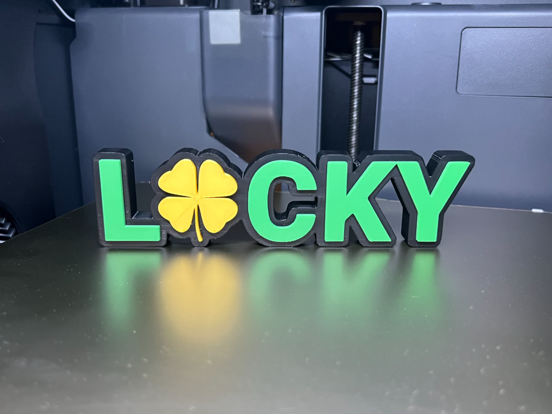 Lucky Sign - 2 & 3 Color Versions