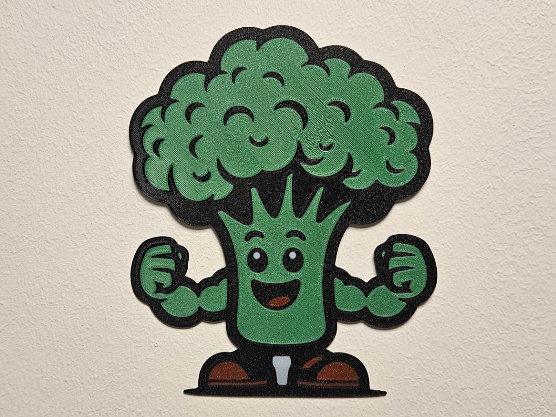 Brokkoli funny 2d wall art