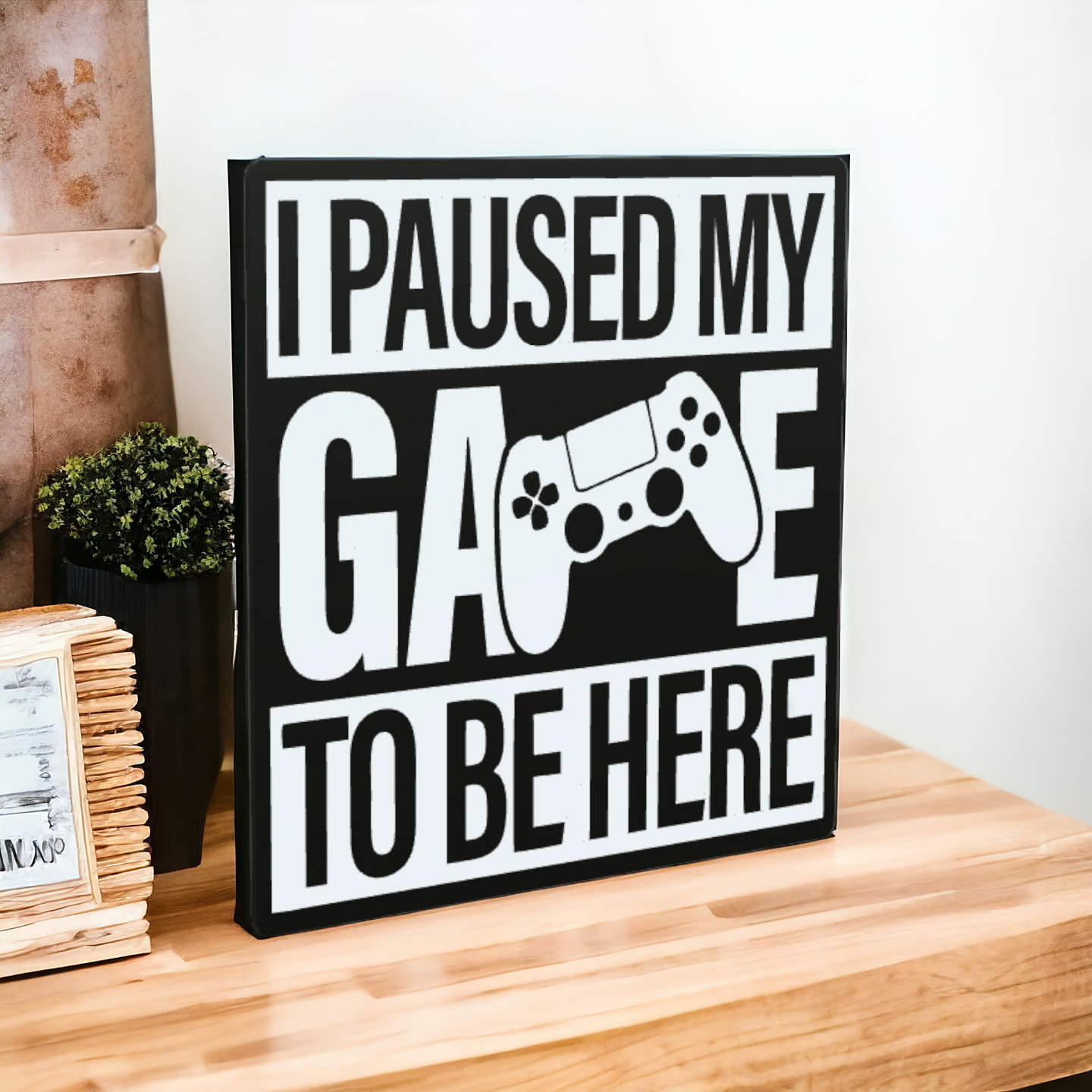 Paused Game Plate