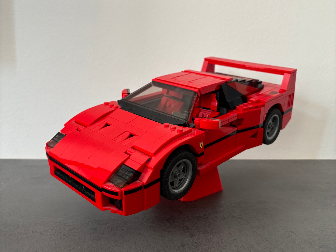 Car stand Ferrari F40 10248 Klemmbausteine