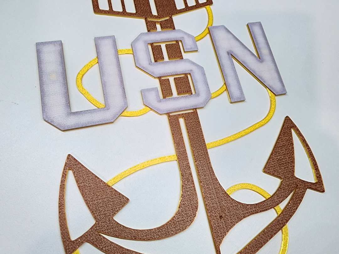 Navy Anchor Wall Art