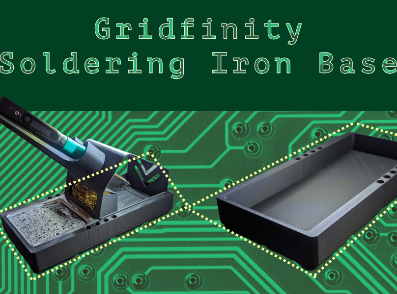 Soldering Station Gridfinity Base