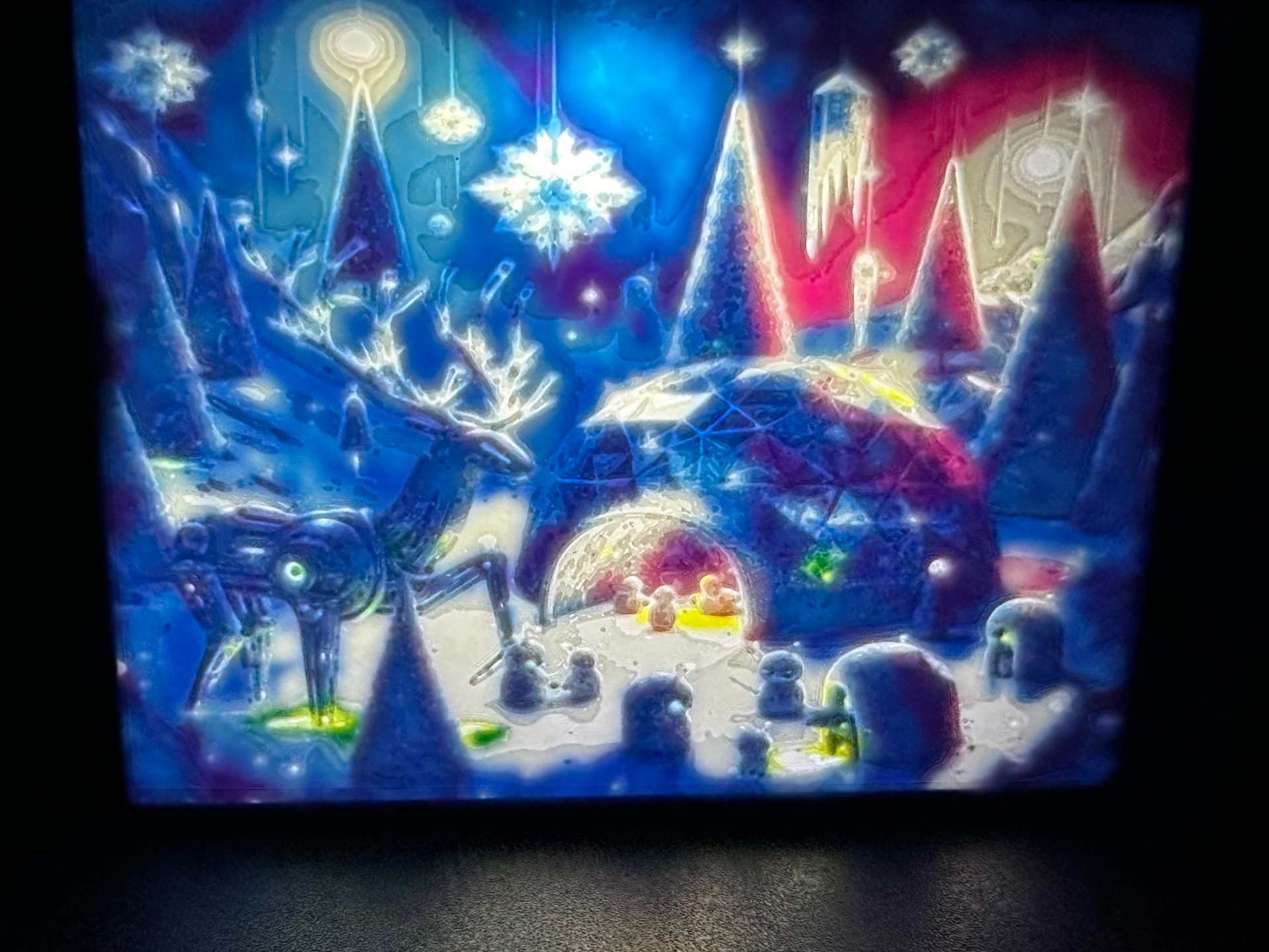 Alternative Christmas Lithophane