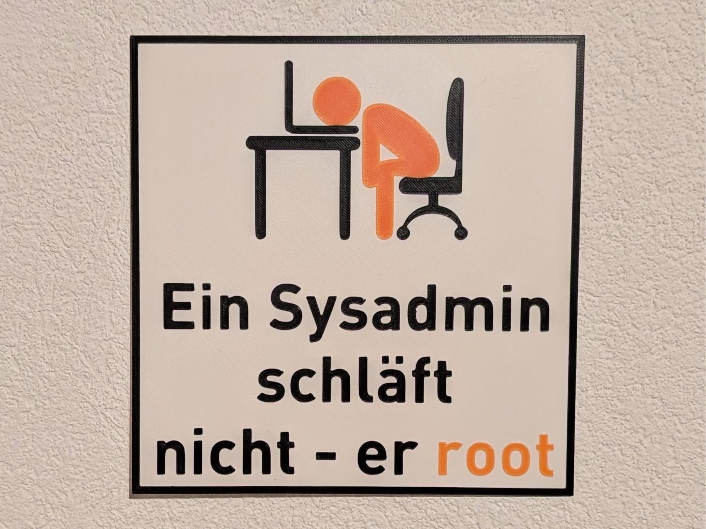 Info: Sysadmin schläft nicht